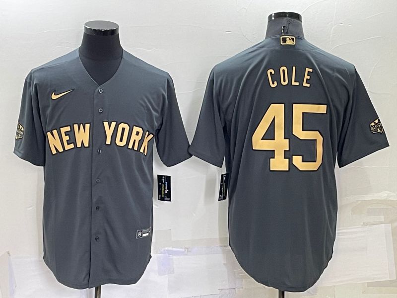 Men New York Yankees #45 Cole Grey 2022 All Star Game Nike MLB Jerseys->new york yankees->MLB Jersey